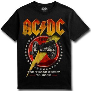Camiseta de AC/DC – For Those Color (Unisex)